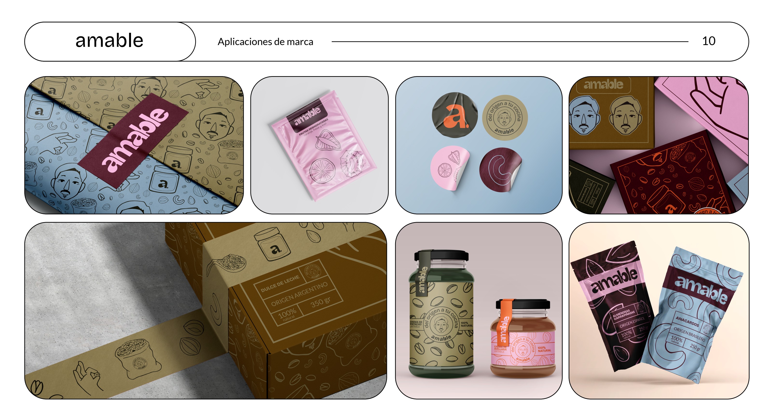 Aplicaciones de marca y packaging